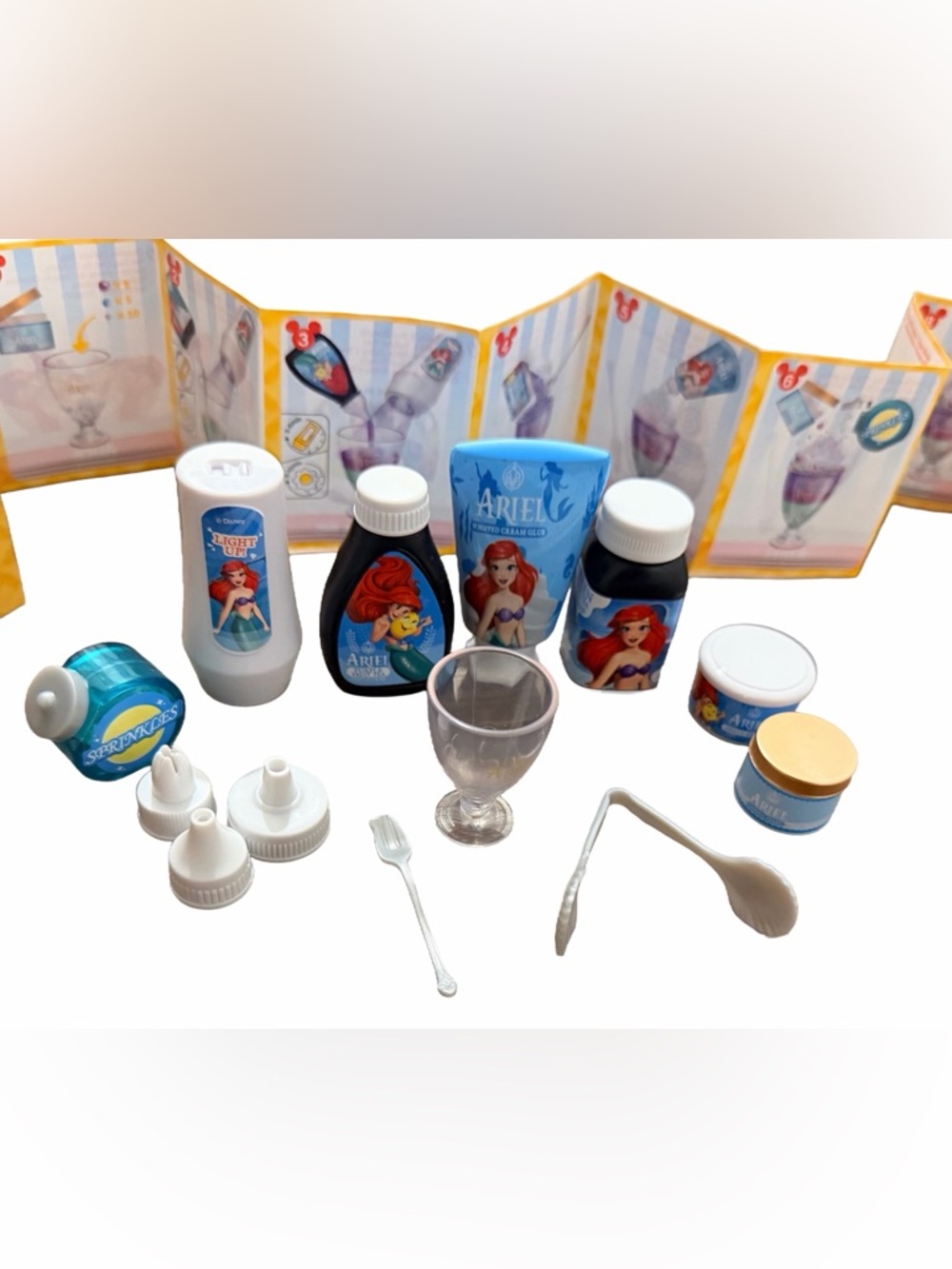 ZURU MINI BRANDS | Ariel Bubble Tea Set | Full Set | Little Mermaid Disney Toy